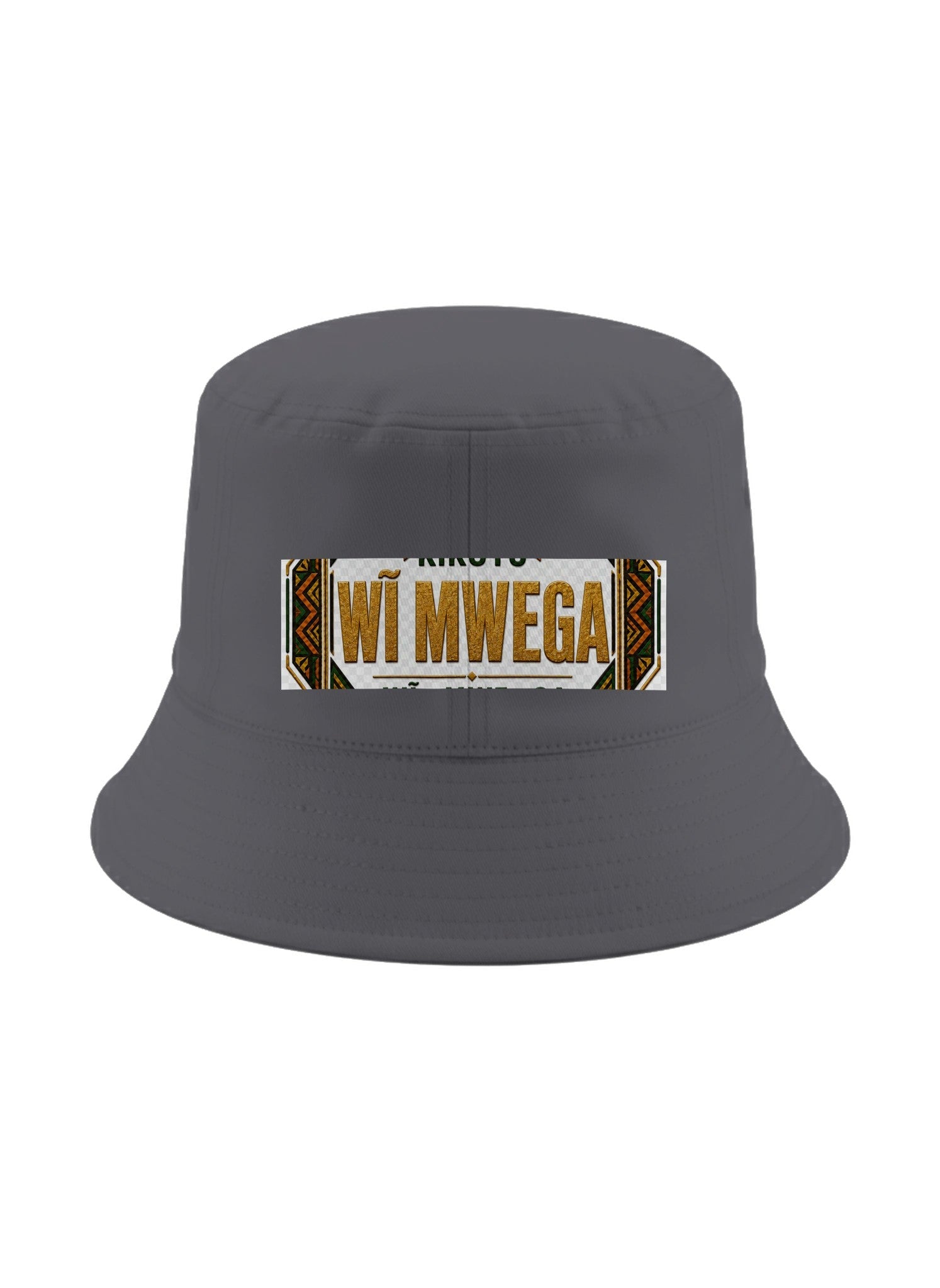 Ubuntu Talks Shona Hello Bucket Hat — MHORO — Gelato product mockup