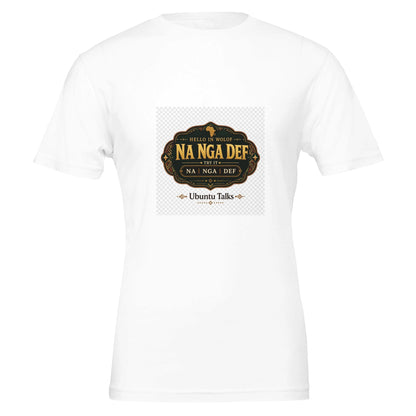 Ubuntu Talks Wolof Hello T-Shirt — NA NGA DEF — Gelato product mockup