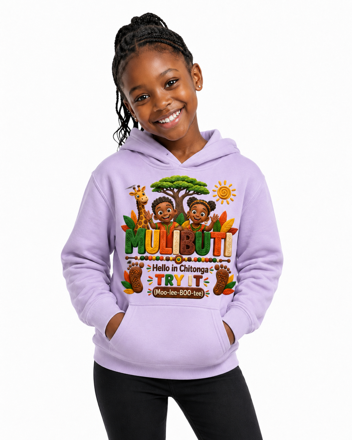 Kids Mulibuti Hoodie - Girl