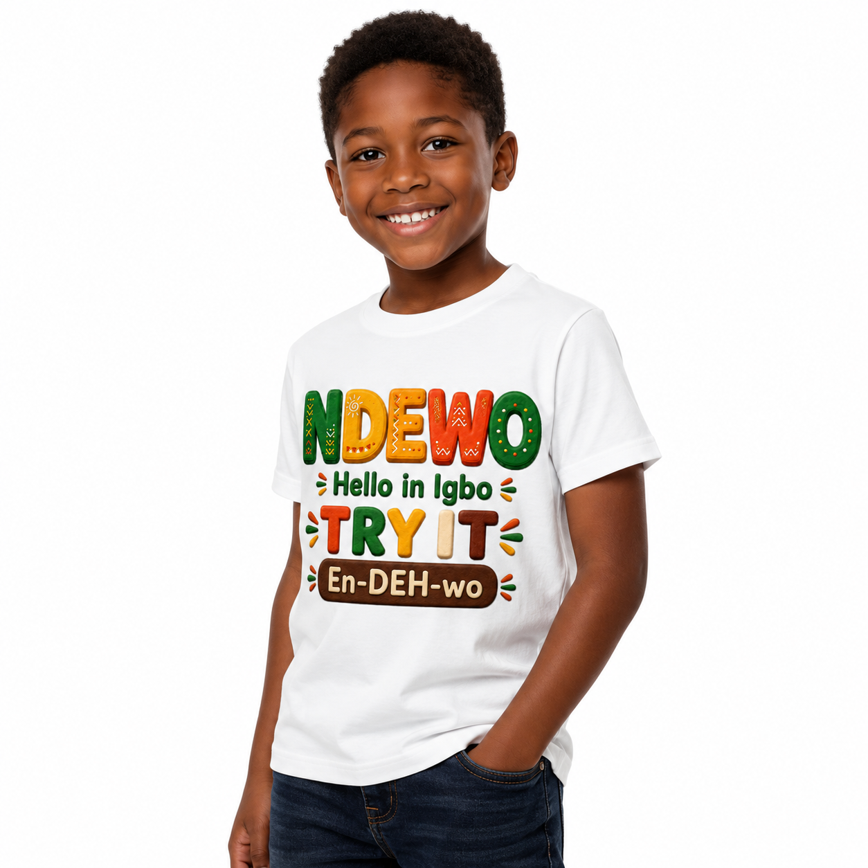 Kids Ndewo Tee - Boy