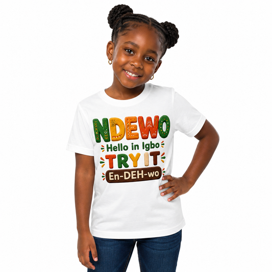Kids Ndewo Tee - Girl