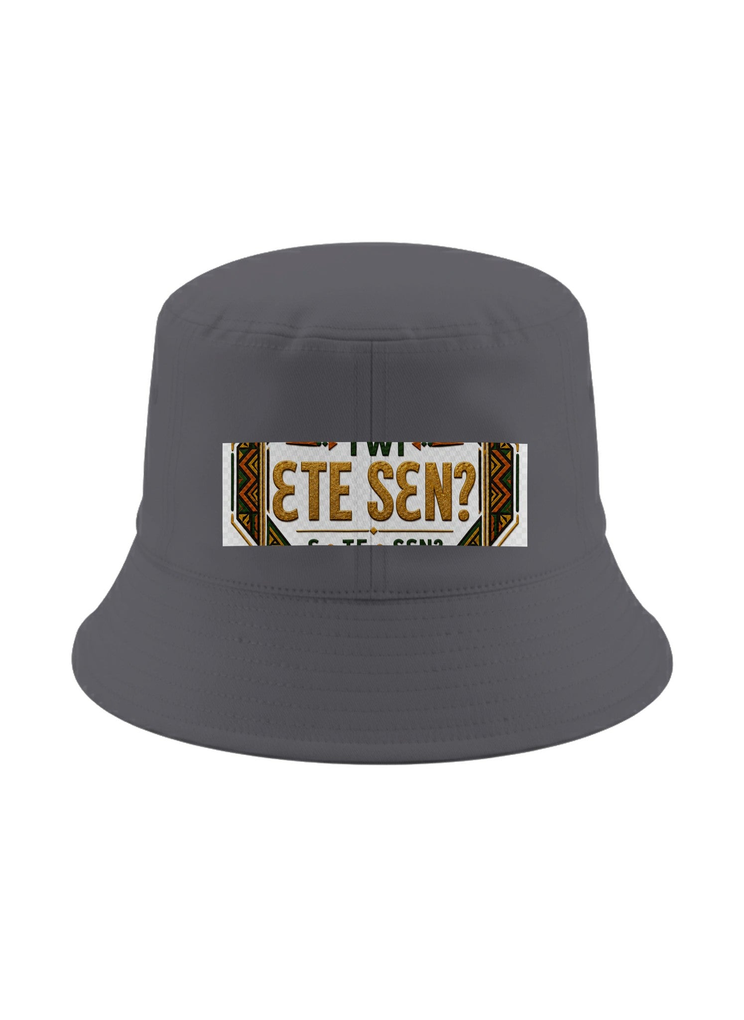 Ubuntu Talks Twi Hello Bucket Hat — ƐTE SƐN? — Gelato product mockup