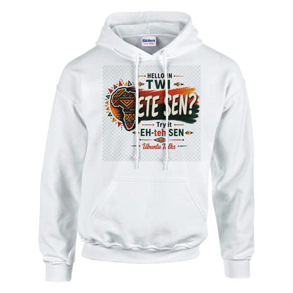 Ubuntu Talks Lozi Hello Hoodie — LUMELA (Design 1) — Gelato product mockup