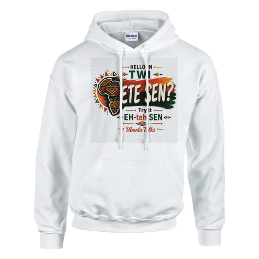 Ubuntu Talks Lozi Hello Hoodie — LUMELA (Design 1) — Gelato product mockup