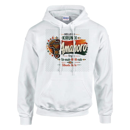Ubuntu Talks Mooré Hello Hoodie — NE Y WINDIGA (Design 1) — Gelato product mockup