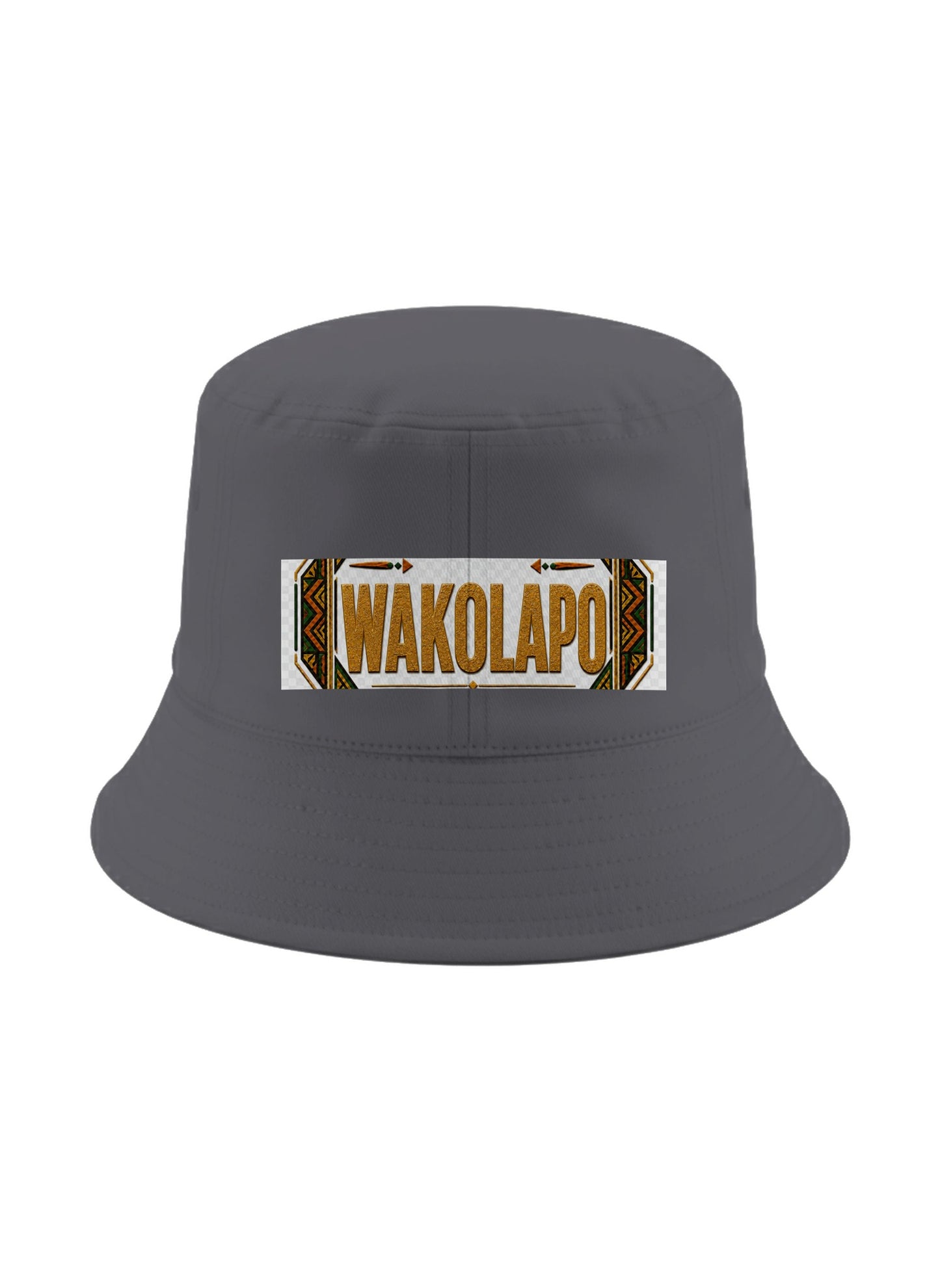 Ubuntu Talks Umbundu Hello Bucket Hat — WAKOLAPO — Gelato product mockup