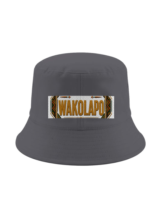 Ubuntu Talks Umbundu Hello Bucket Hat — WAKOLAPO — Gelato product mockup