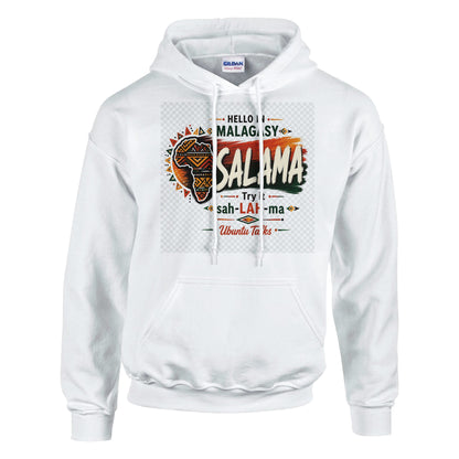 Ubuntu Talks Luo Hello Hoodie — MISAWA (Design 1) — Gelato product mockup