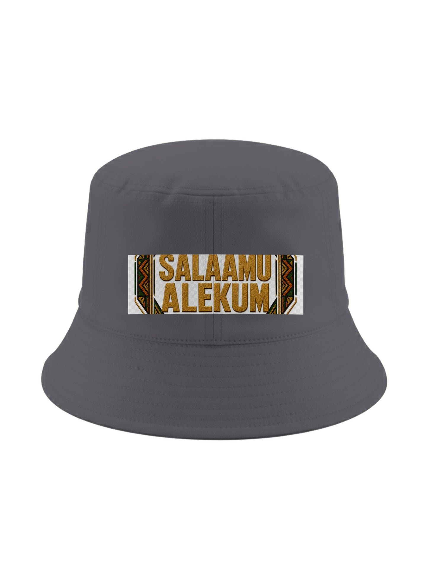 Ubuntu Talks Beja Hello Bucket Hat — SALAAMU ALEKUM — Gelato product mockup