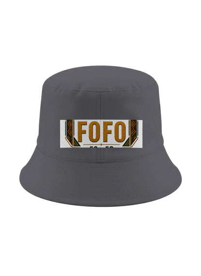 Ubuntu Talks Zarma Hello Bucket Hat — FOFO — Gelato product mockup