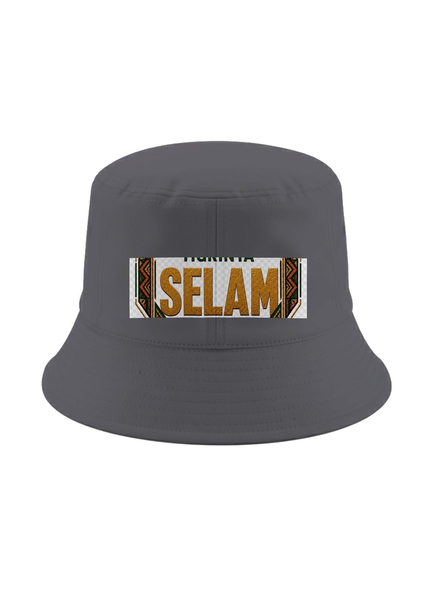 Ubuntu Talks Tigrinya Hello Bucket Hat — SELAM — Gelato product mockup