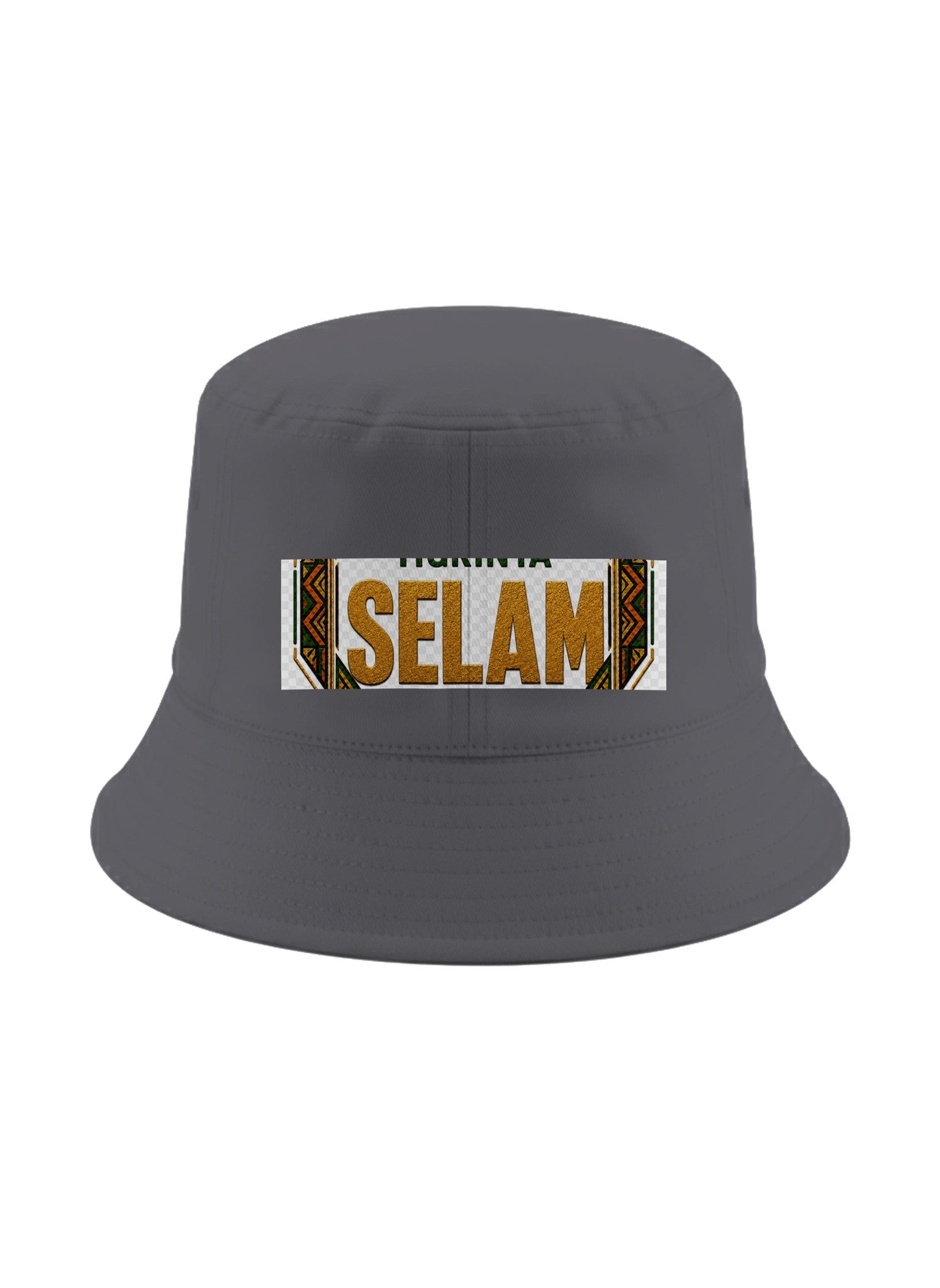 Ubuntu Talks Tigrinya Hello Bucket Hat — SELAM — Gelato product mockup