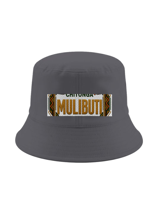 Ubuntu Talks Chitonga Hello Bucket Hat — MULIBUTI — Gelato product mockup