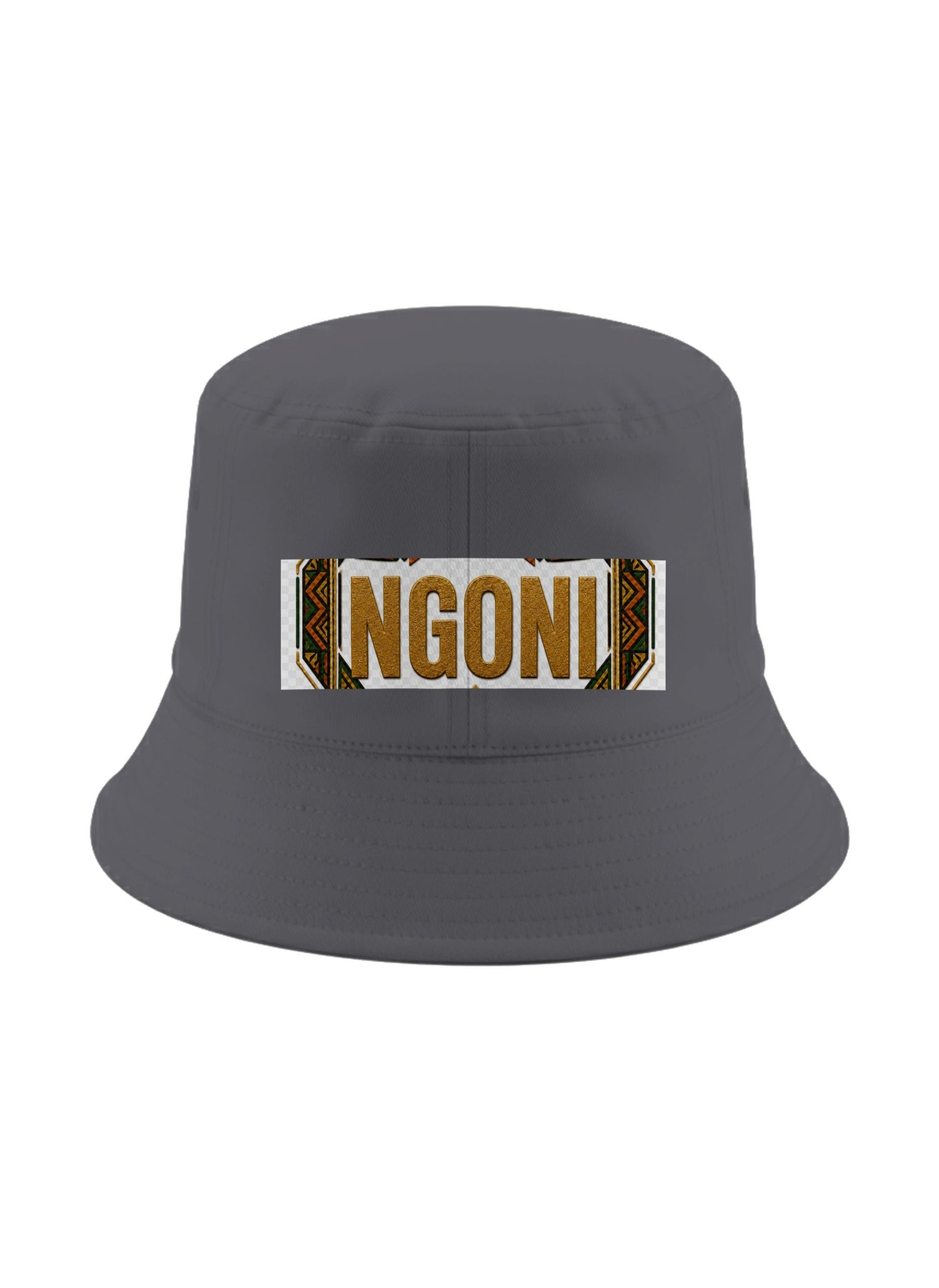 Ubuntu Talks Lugbara Hello Bucket Hat — NGONI — Gelato product mockup