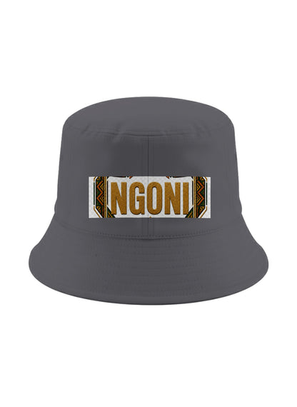 Ubuntu Talks Lugbara Hello Bucket Hat — NGONI — Gelato product mockup
