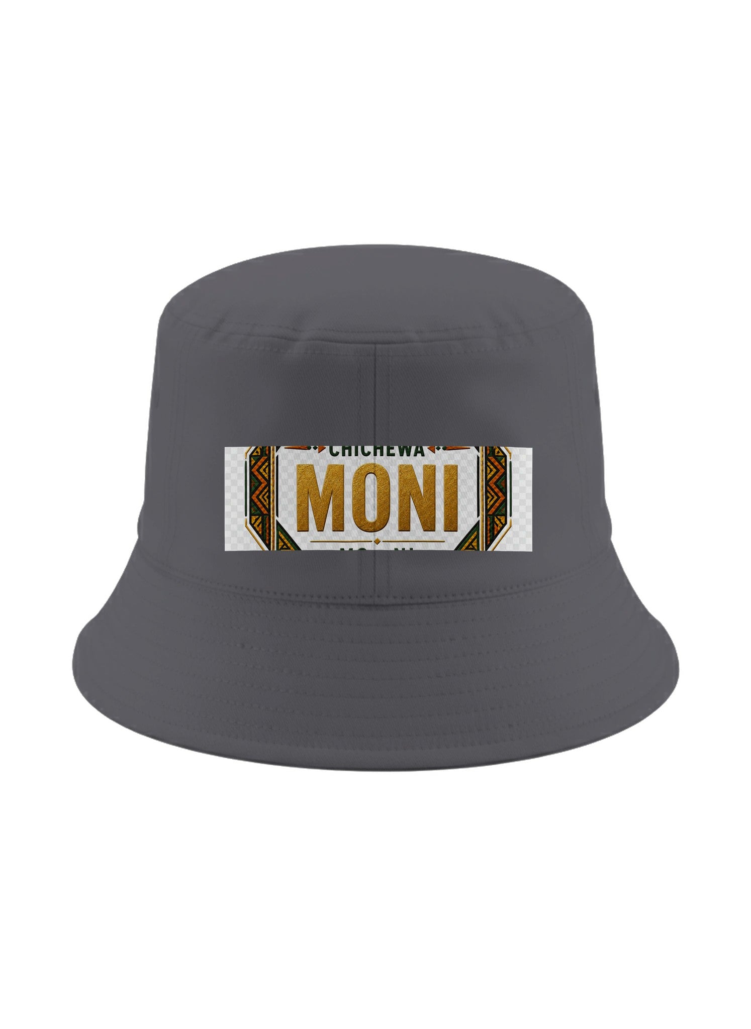 Ubuntu Talks Chichewa Hello Bucket Hat — MONI — Gelato product mockup