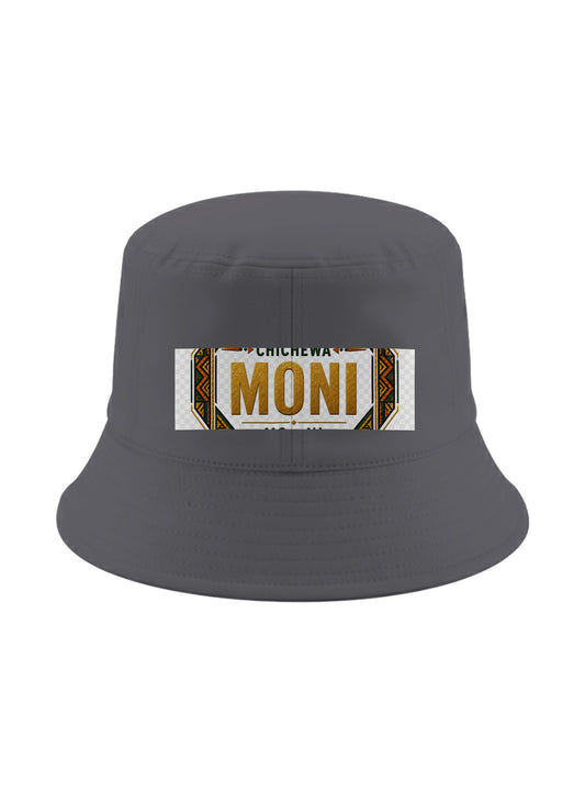 Ubuntu Talks Chichewa Hello Bucket Hat — MONI — Gelato product mockup