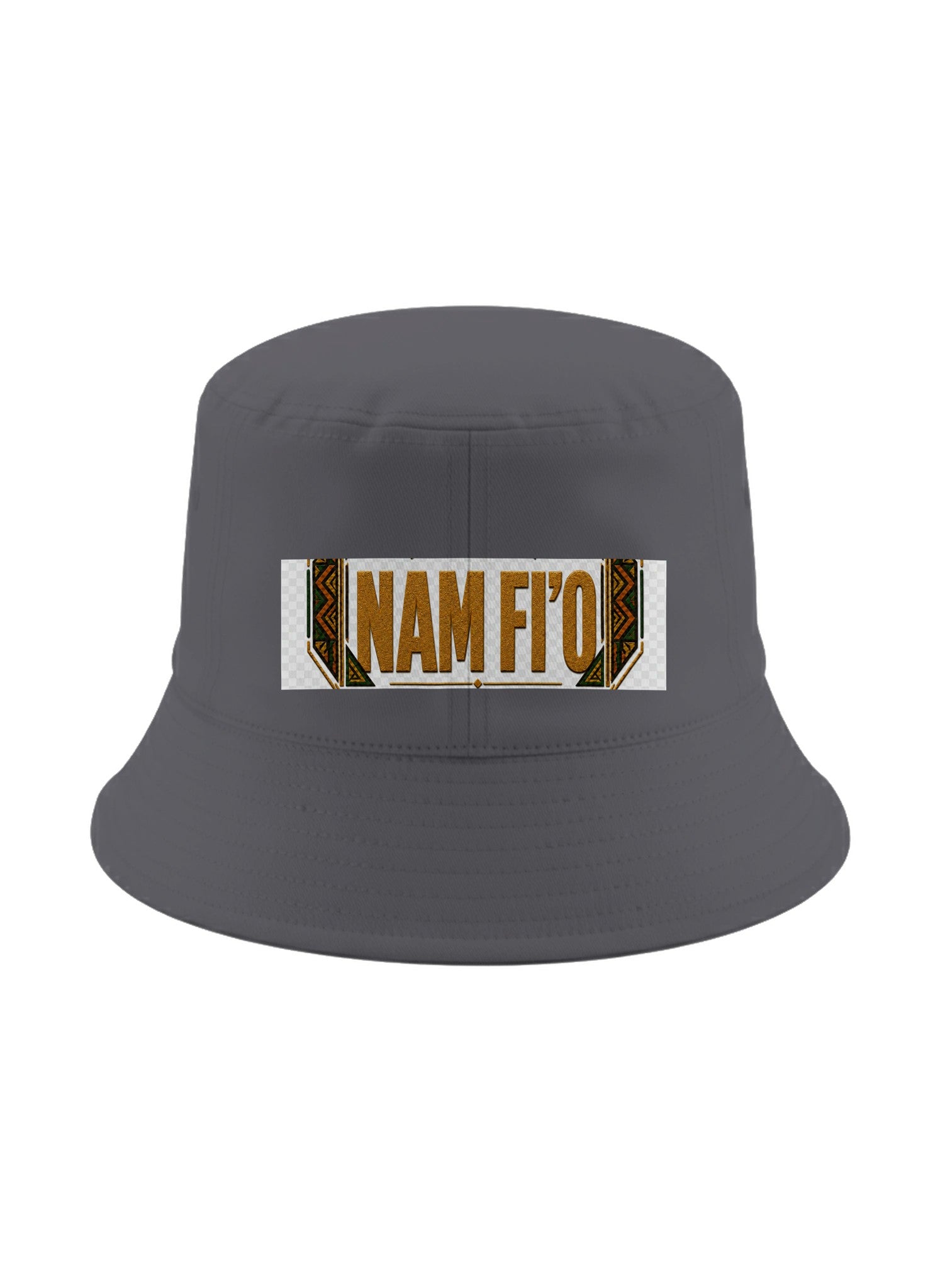 Ubuntu Talks Serer Hello Bucket Hat — NAM FI'O — Gelato product mockup
