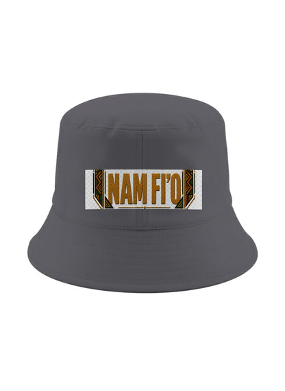 Ubuntu Talks Serer Hello Bucket Hat — NAM FI'O — Gelato product mockup