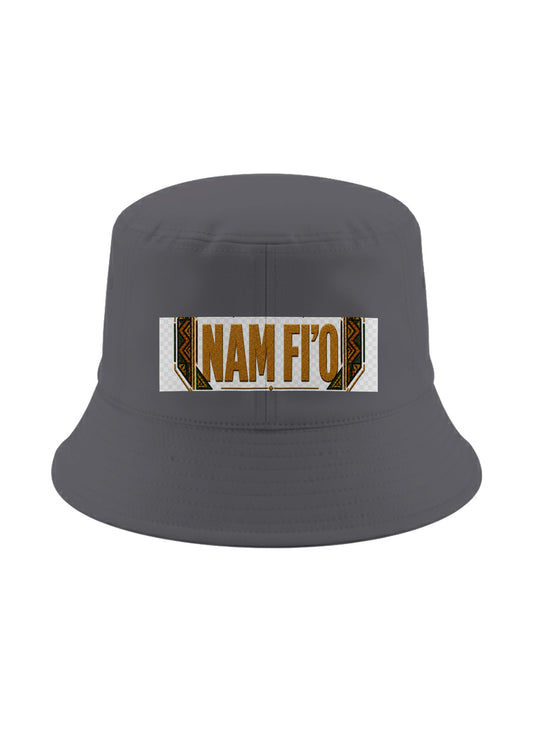 Ubuntu Talks Serer Hello Bucket Hat — NAM FI'O — Gelato product mockup