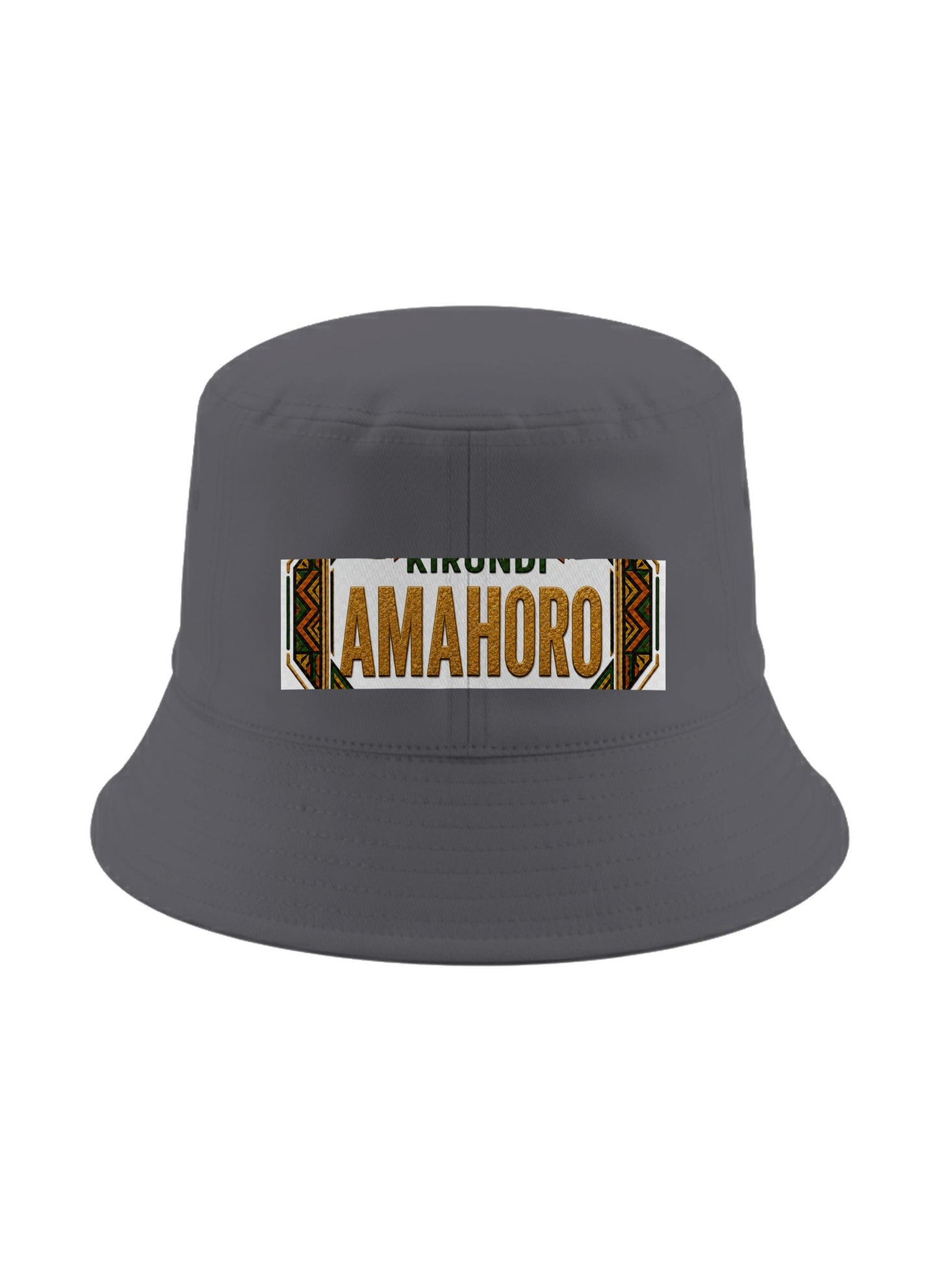 Ubuntu Talks Kirundi Hello Bucket Hat — AMAHORO — Gelato product mockup