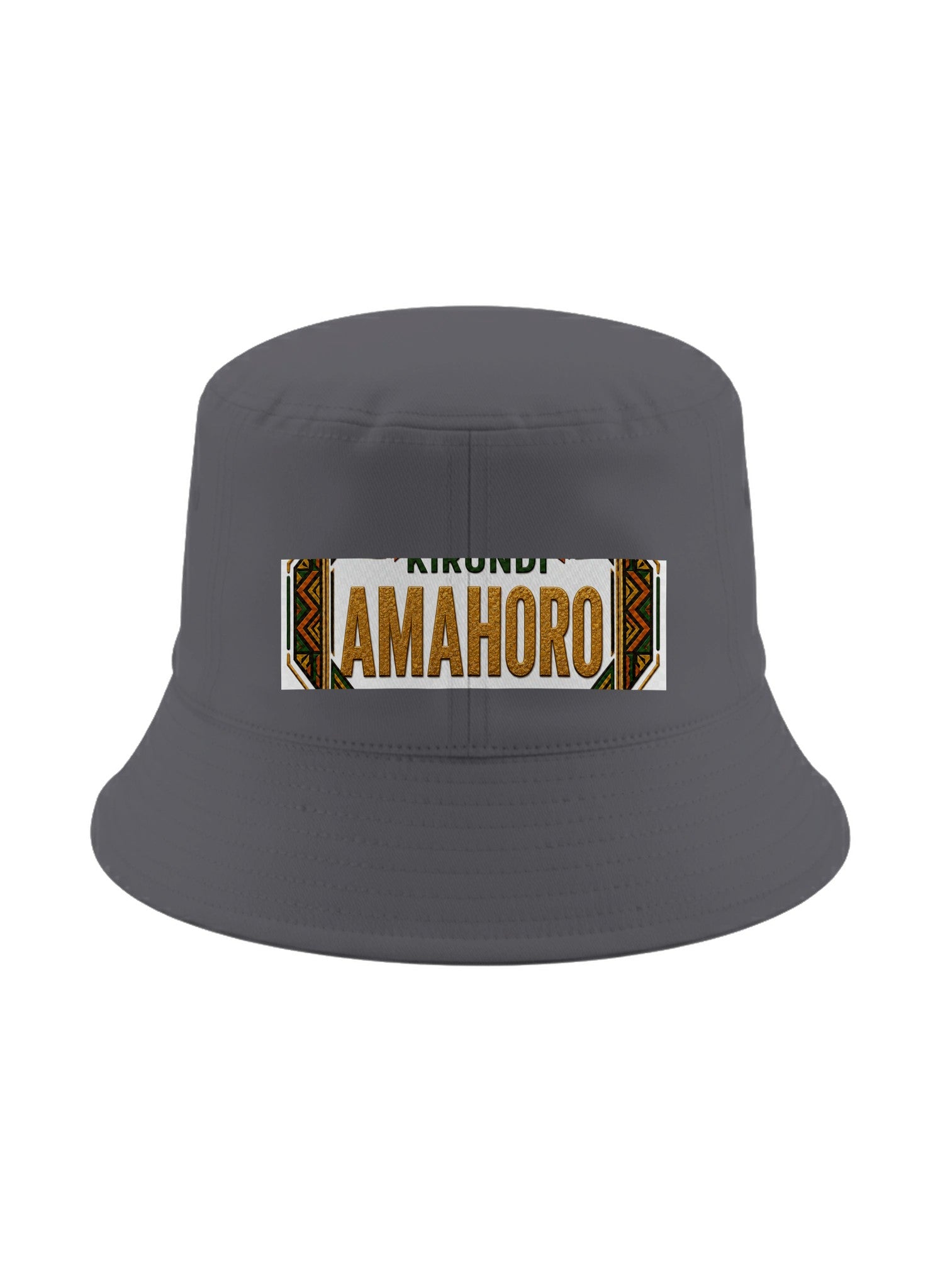 Ubuntu Talks Kirundi Hello Bucket Hat — AMAHORO — Gelato product mockup