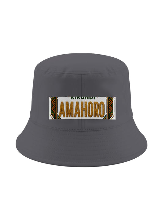 Ubuntu Talks Kirundi Hello Bucket Hat — AMAHORO — Gelato product mockup