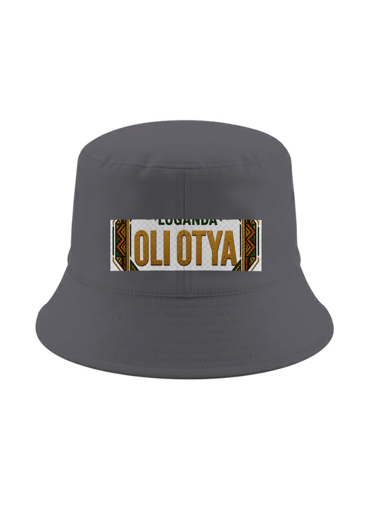 Ubuntu Talks Lingala Hello Bucket Hat — MBOTE — Gelato product mockup