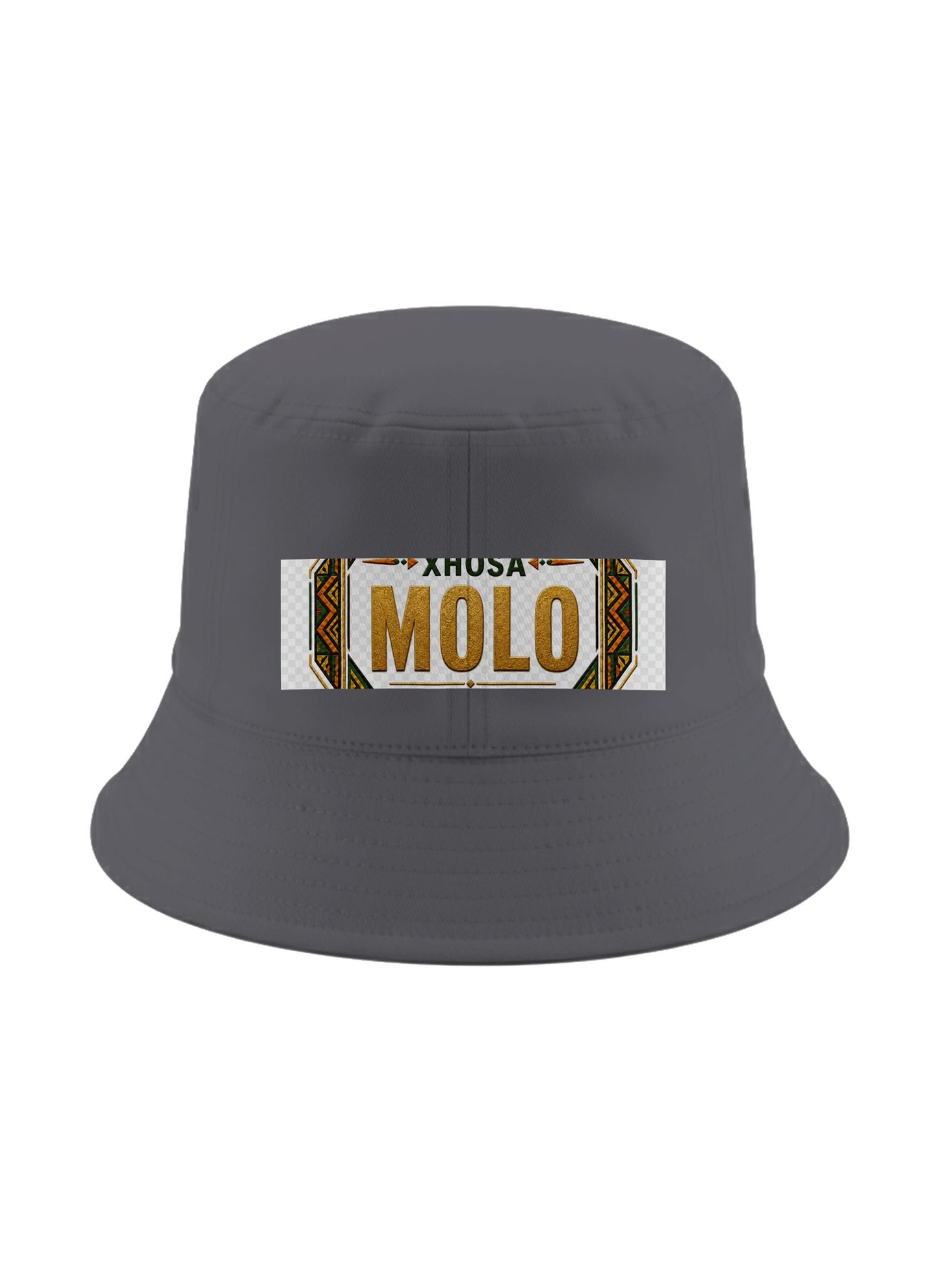 Ubuntu Talks Xhosa Hello Bucket Hat — MOLO — Gelato product mockup