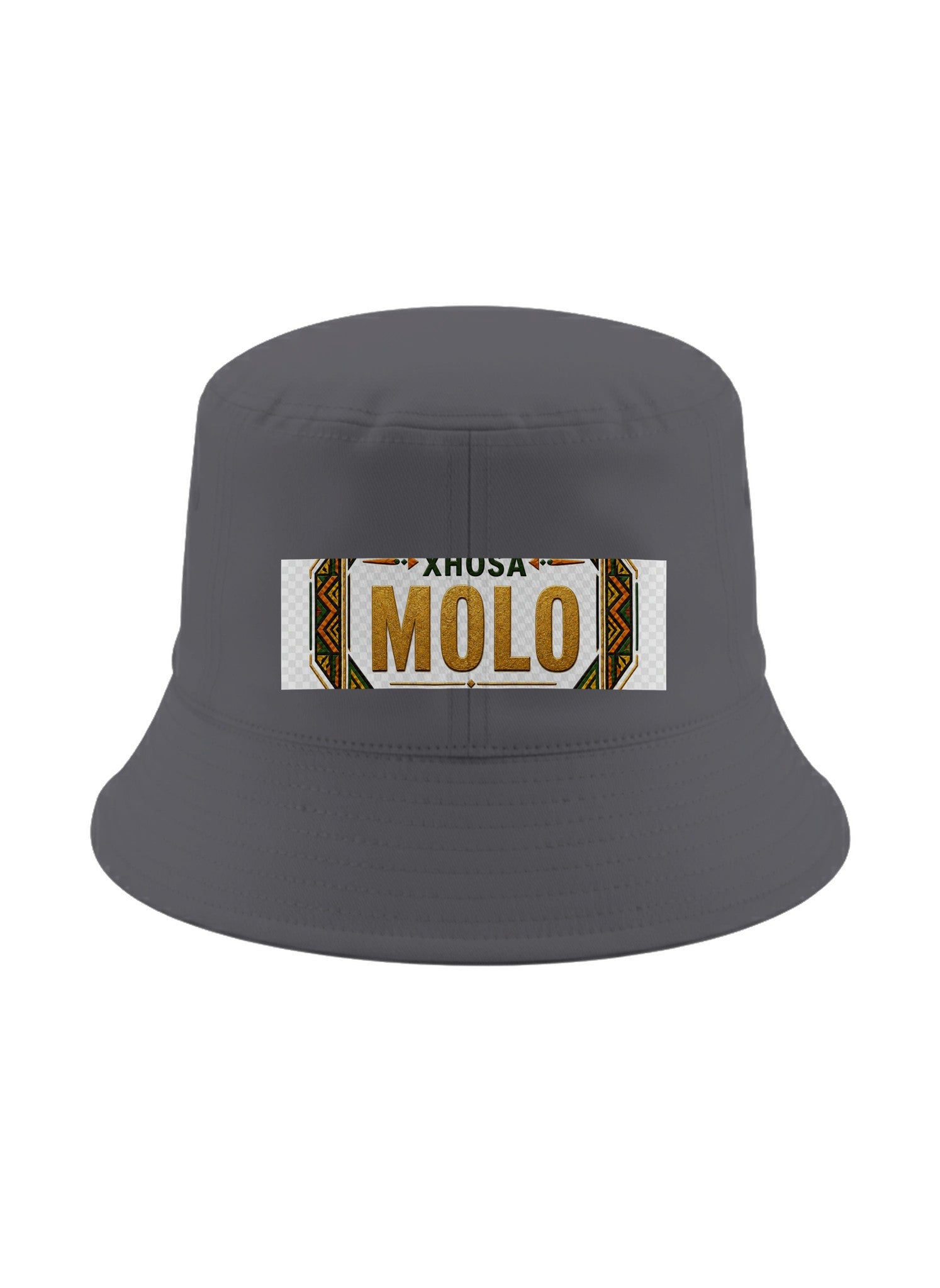Ubuntu Talks Xhosa Hello Bucket Hat — MOLO — Gelato product mockup