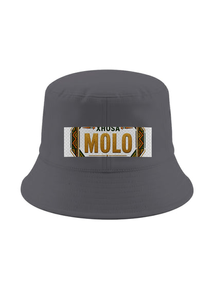 Ubuntu Talks Xhosa Hello Bucket Hat — MOLO — Gelato product mockup
