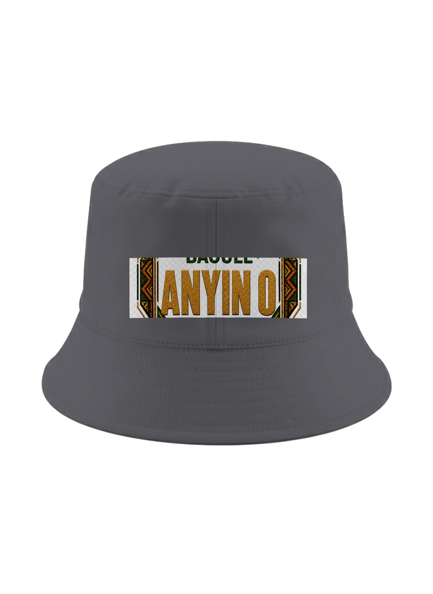 Ubuntu Talks Baoulé Hello Bucket Hat — ANYIN O — Gelato product mockup