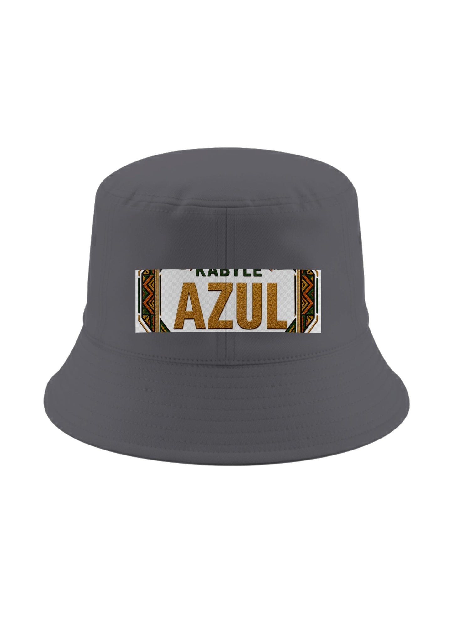 Ubuntu Talks Kabyle Hello Bucket Hat — AZUL — Gelato product mockup