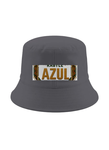 Ubuntu Talks Kabyle Hello Bucket Hat — AZUL — Gelato product mockup