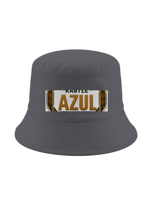 Ubuntu Talks Kabyle Hello Bucket Hat — AZUL — Gelato product mockup