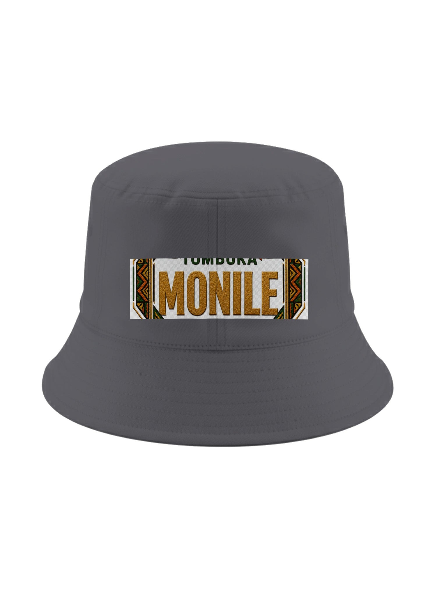 Ubuntu Talks Tumbuka Hello Bucket Hat — MONILE — Gelato product mockup