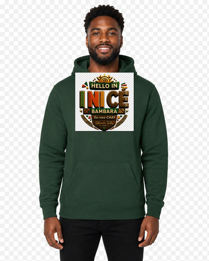 ubuntu-talks-bambara-hello-hoodie-d04 — Custom model mockup