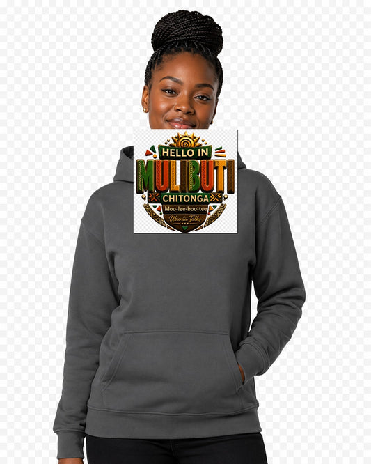 ubuntu-talks-chitonga-hello-hoodie-d04 — Custom model mockup