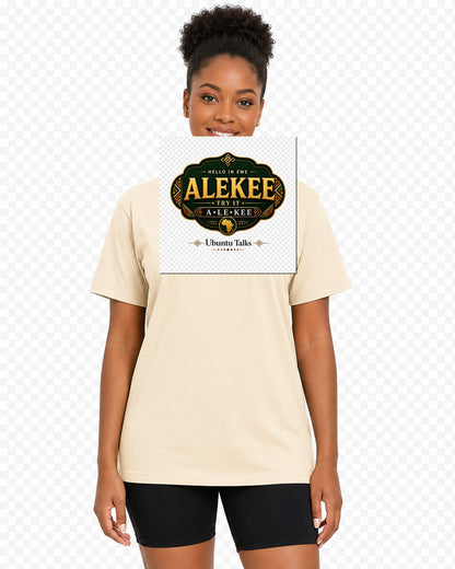 ubuntu-talks-ewe-hello-tee-d02 — Custom model mockup