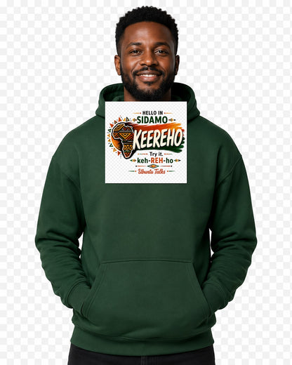 ubuntu-talks-ibibio-hello-hoodie-d01 — Custom model mockup