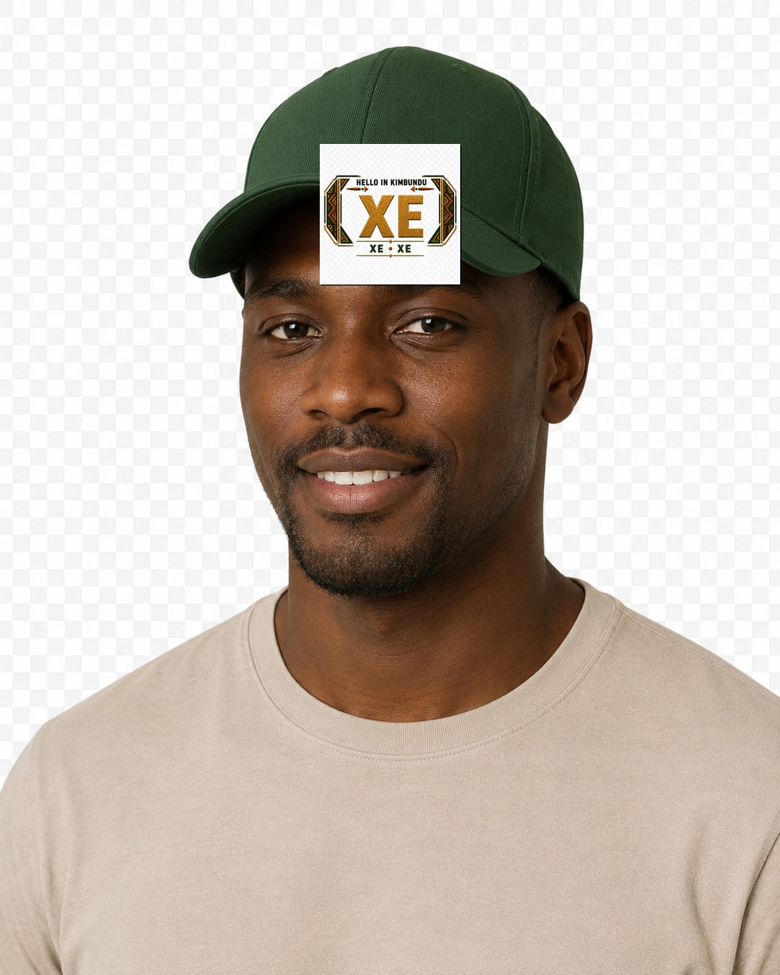ubuntu-talks-kimbundu-hello-cap-d01 — Custom model mockup