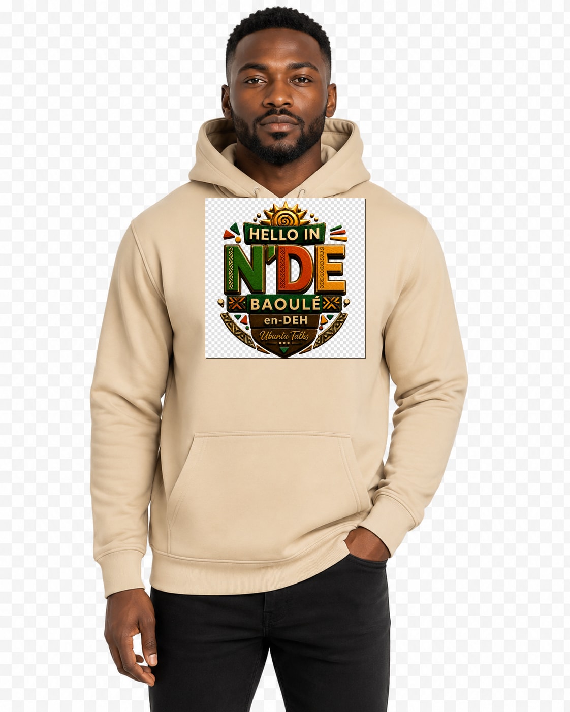 ubuntu-talks-teso-hello-hoodie-d04 — Custom model mockup
