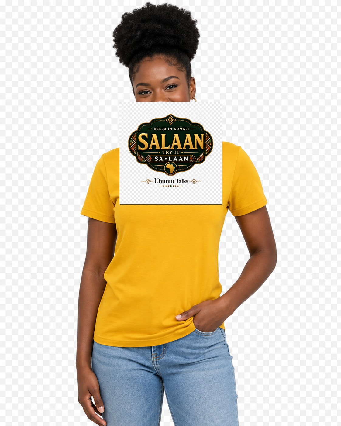 ubuntu-talks-twi-hello-tee-d02 — Custom model mockup