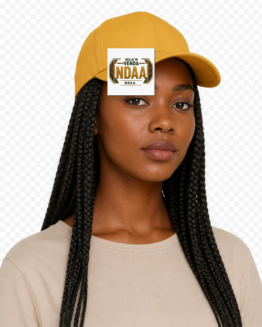 ubuntu-talks-venda-hello-cap-d01 — Custom model mockup