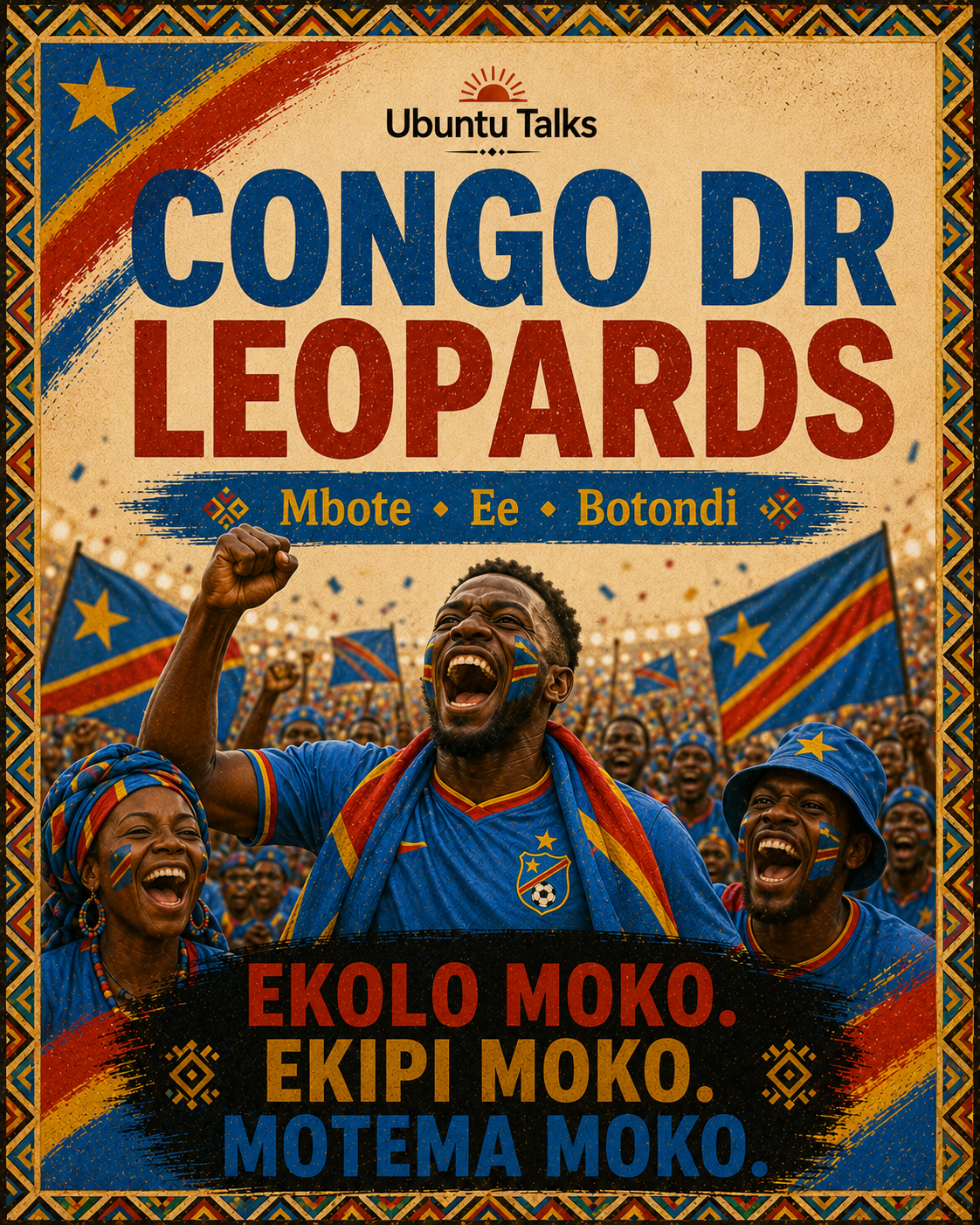 Ubuntu Talks World Cup Fan Pack — DR Congo Lingala Edition