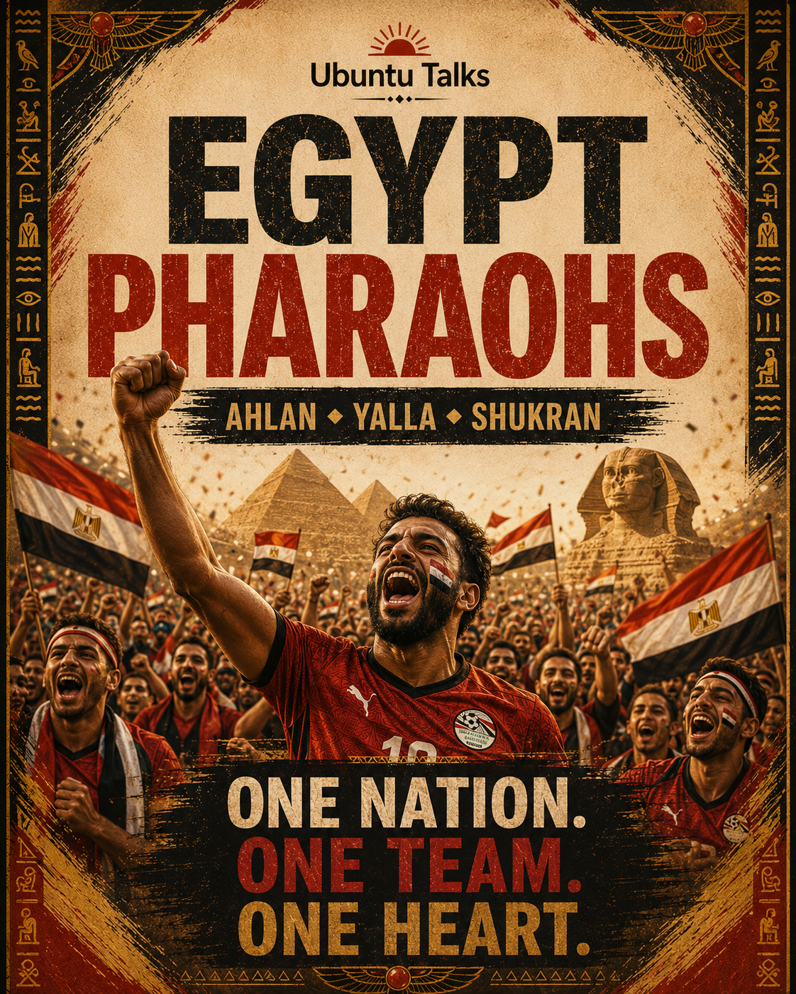 Ubuntu Talks World Cup Fan Pack — Egypt Arabic Edition