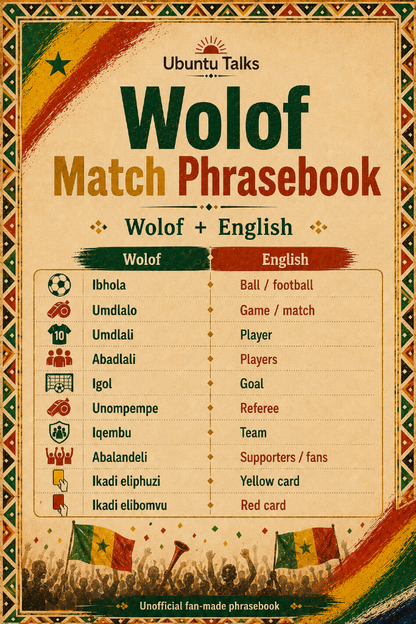 Match-Day Phrasebook