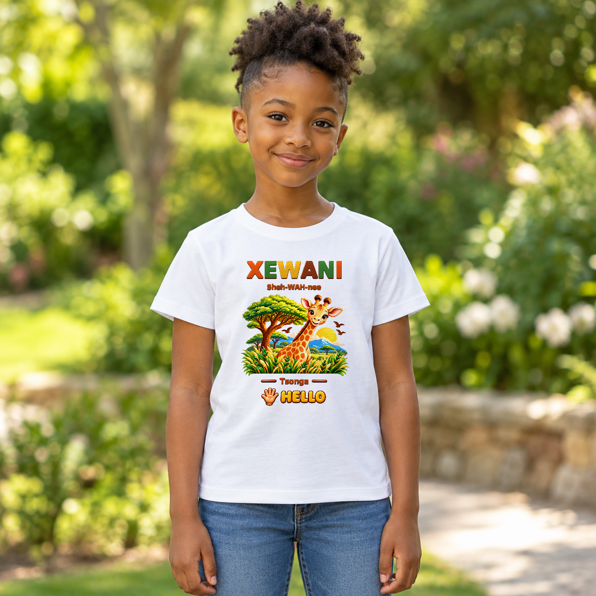 Lil Ubuntu Kids Safari — Tsonga Youth Tee