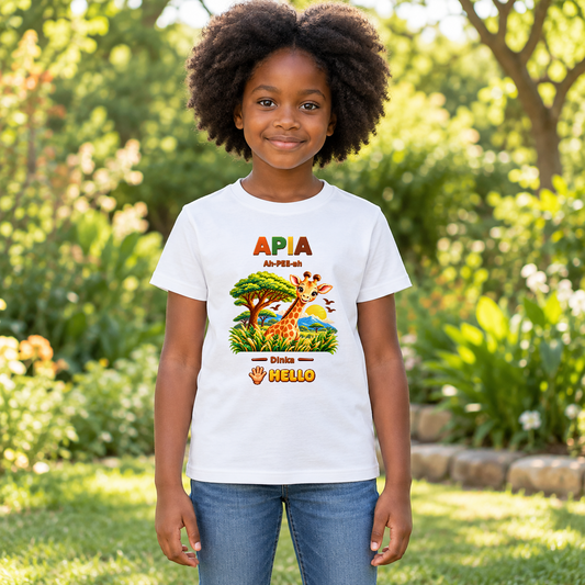 Lil Ubuntu Kids Safari — Dinka Youth Tee