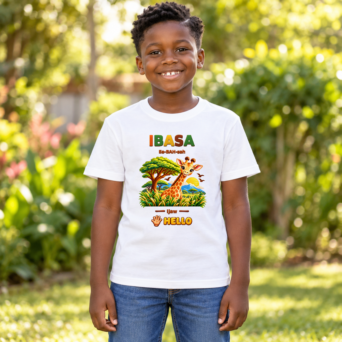 Lil Ubuntu Kids Safari — Ijaw Youth Tee